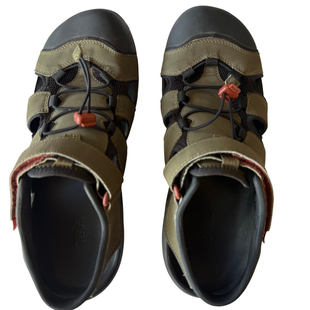 Teva Men's Flintwood Olive Green Outdoor Sport‎ Water Sandals Size 11